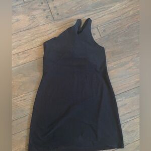 Beyond Yoga Large Gray Spacedye Under Lock Key Dress Athletic Travel